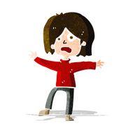 cartoon scared person N3