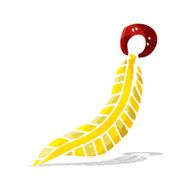 Cartoon Feather N18