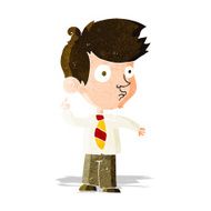 cartoon boy asking question N13