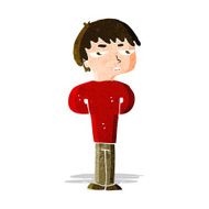 cartoon antisocial boy N3