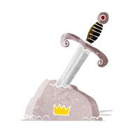 cartoon sword in stone N3