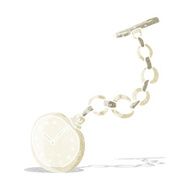 Cartoon Old Pocket Watch N4