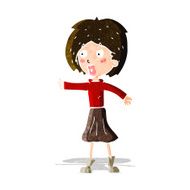 Cartoon Woman N29
