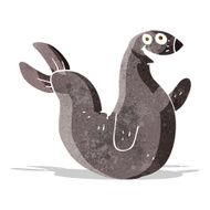 cartoon happy seal N5
