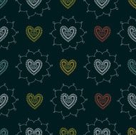 Seamless Velentine Pattern