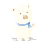 cartoon cute polar bear N10