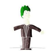 cartoon vampire man N36