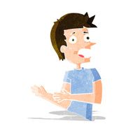 cartoon stressed man N28