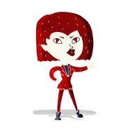 Cartoon Vampire Girl N76