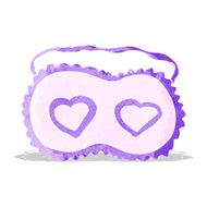 cartoon sleeping mask with love hearts N3