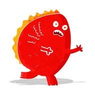 Cartoon monster N78