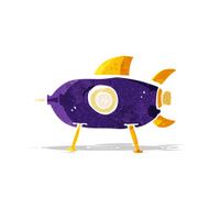cartooon space rocket N2