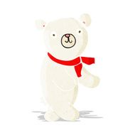 cute cartoon polar teddy bear N2