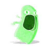 funny cartoon ghost N26