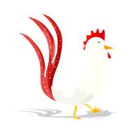 cartoon cockerel N11