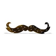 cartoon mustache symbol N3