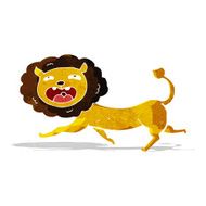 Cartoon Lion N86