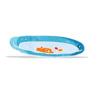 cartoon empty plate N7