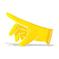 cartoon rubber glove N8