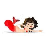 Cartoon Mermaid N21