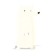 funny cartoon polar bear N9