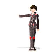 cartoon woman in leather jacket pointing N3