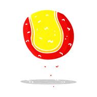 Cartoon Tennis Ball N16