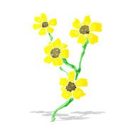 Cartoon Flowers N47