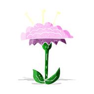 cartoon flower N188