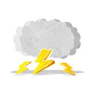 Cartoon Thundercloud N14