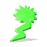 cartoon lightning bolt symbol N10