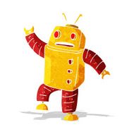 Cartoon Robot N133