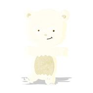 cartoon cute polar bear N12
