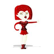 cartoon vampire girl giving thumbs up N3