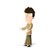 cartoon confused man N35