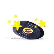 cartoon magic old vinyl record N2