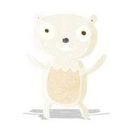 Cartoon Polar Bear Cub N10