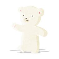 Cartoon Polar Bear Cub N11