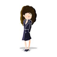 Cartoon Female Spy N15