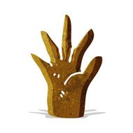 cartoon hand symbol N13