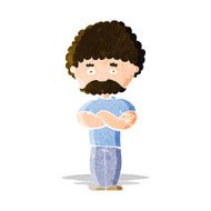 cartoon dad with folded arms N3