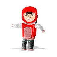 Cartoon Astronaut N54