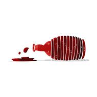 cartoon spilled bottle N4