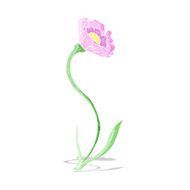 cartoon flower N193