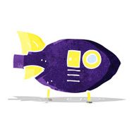Cartoon Space Rocket N24
