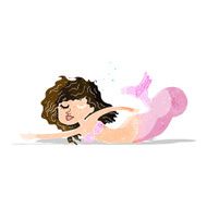 Cartoon Mermaid N23