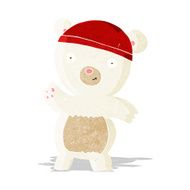 cute cartoon polar bear N7