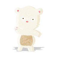 cute cartoon polar bear N9