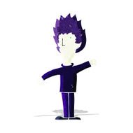 cartoon vampire man N37