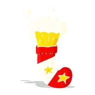 cartoon magic christmas stocking N3